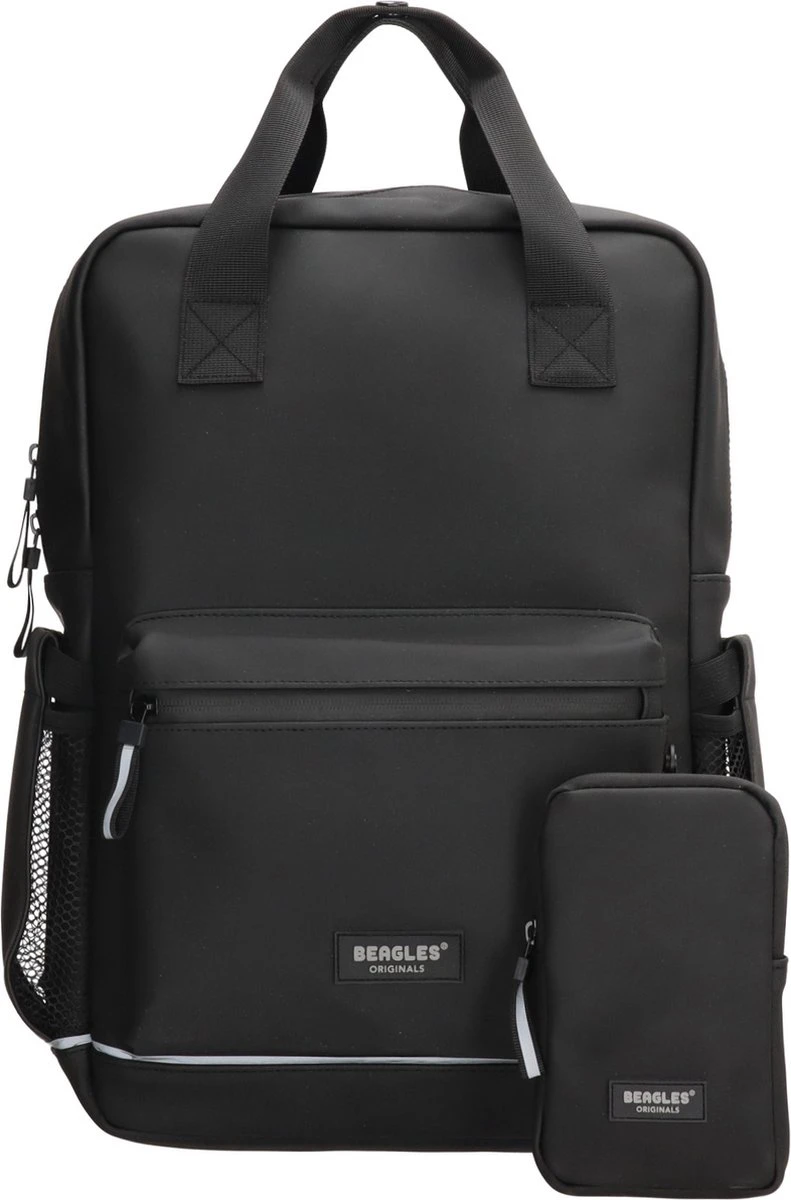 Beagles Originals Waterproof Originals Rugzak 15,6 Inch (34.5x19.4 Cm) - Zwart 1 Beagles Originals Waterproof Originals Rugzak 15,6 Inch (34.5x19.4 Cm) - Zwart