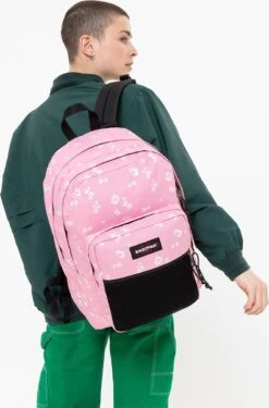 Eastpak Pinnacle Rugzak Flower Shine Pink -Schoolbenodigdheden 791x1200 19