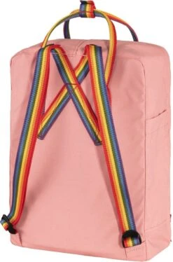Fjallraven Fjällräven Kanken Rainbow Rugzak Pink - Rainbow Pattern -Schoolbenodigdheden 793x1200 11