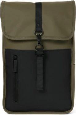 Norländer Dull PU Duo Rugtas - Met Laptopvak - Groen/Zwart -Schoolbenodigdheden 797x1200 3