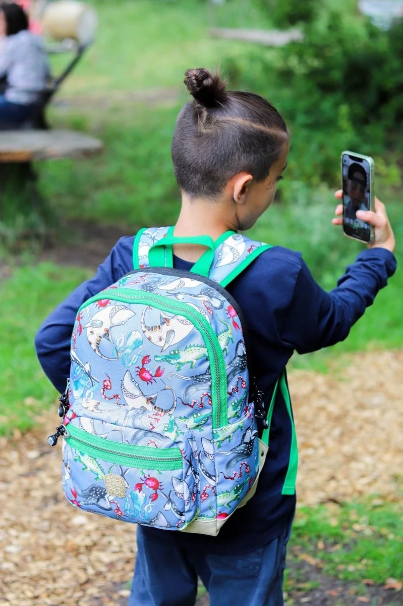 Pick & Pack Mix Animal Kinderrugzak M Cloud Grey 10 Pick & Pack Mix Animal Kinderrugzak M Cloud Grey - Afbeelding 10