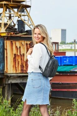 Enrico Benetti Toulouse Rugzak - 66169 - Zwart -Schoolbenodigdheden 800x1200 101