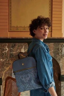 Pip Studio Kyoto Festival - Rugzak Met Bloemenprint -Schoolbenodigdheden 800x1200 87