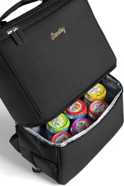 Standley SplitBag - Rugzak - Koeltas - Inclusief Koelelementen - Rugtas - Zwart - Met Handgel Sleutelhanger - Cadeau -Schoolbenodigdheden 802x1200 11