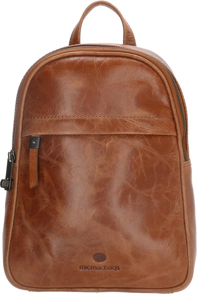 Micmacbags Porto Rugzak - Bruin 1 Micmacbags Porto Rugzak - Bruin