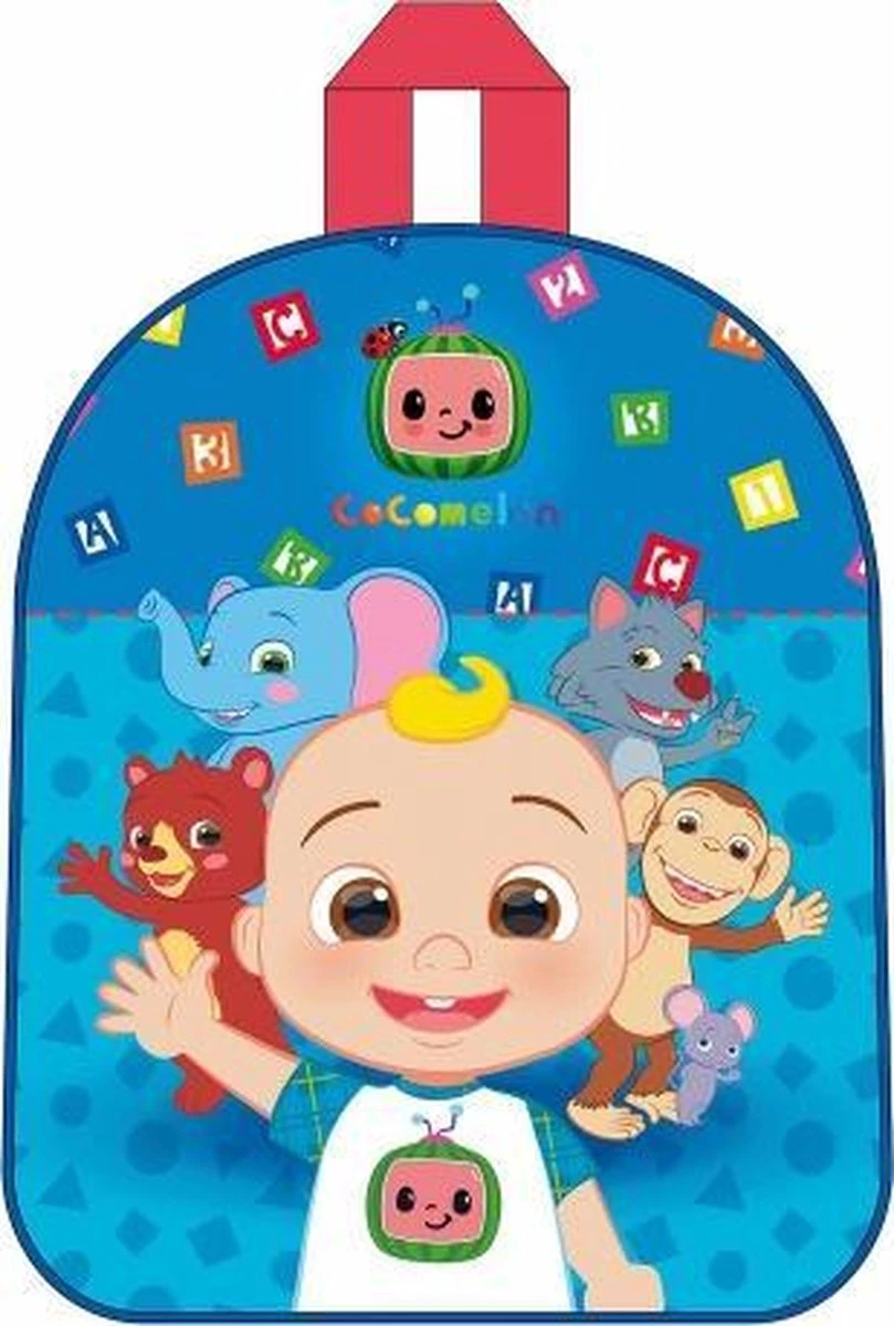 Cocomelon Rugzak Here We Go! 3d Junior 8,5 Liter Polyester Blauw 8 Cocomelon Rugzak Here We Go! 3d Junior 8,5 Liter Polyester Blauw - Afbeelding 8
