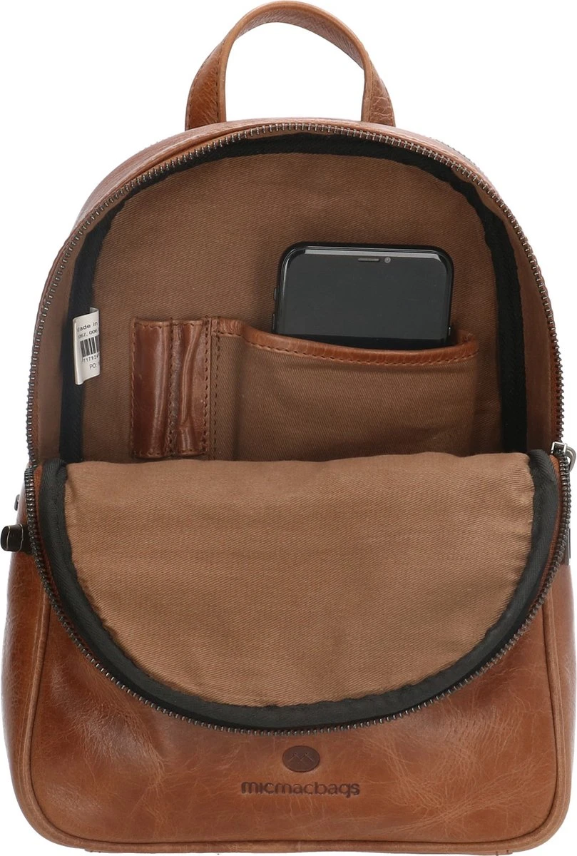 Micmacbags Porto Rugzak - Bruin 5 Micmacbags Porto Rugzak - Bruin - Afbeelding 5