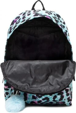 HYPE UNISEX BLUE ICE LEOPARD CREST BACKPACK -Schoolbenodigdheden 810x1200 16