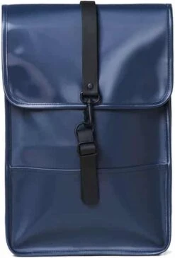 Rains Backpack Mini Unisex - Shiny Blue - One Size -Schoolbenodigdheden 813x1200 1