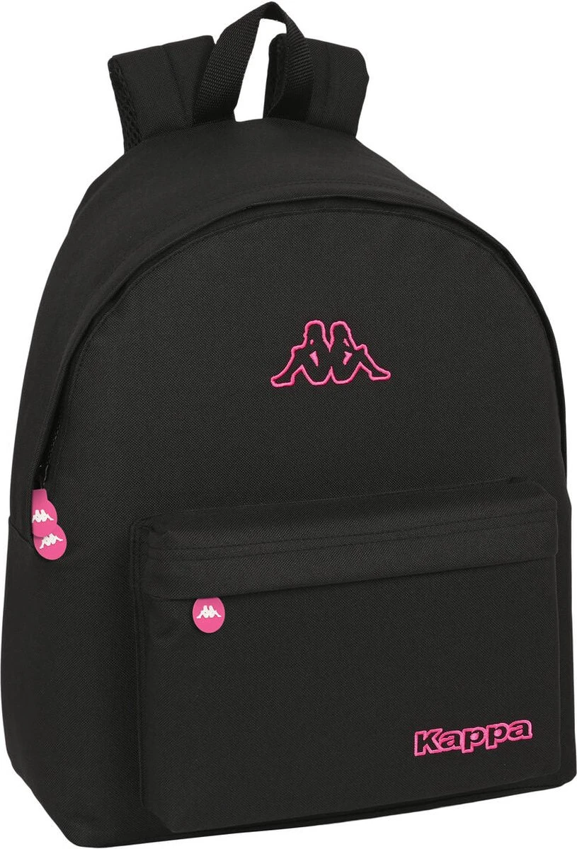 Schoolrugzak Kappa Black And Pink Zwart (33 X 42 X 15 Cm) 1 Schoolrugzak Kappa Black And Pink Zwart (33 X 42 X 15 Cm)