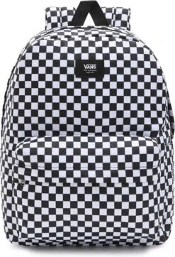 Vans MN Old Skool Check B Rugzak - Black/White 13 Vans MN Old Skool Check B Rugzak - Black/White -Schoolbenodigdheden 818x1200 14