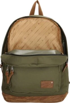 Enrico Benetti Santiago 46160 Laptoprugzak Met 15" Laptopvak - Olijfgroen