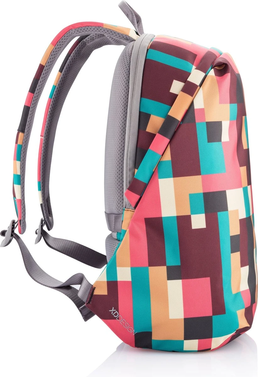 XD Design Bobby Soft Art - Anti-Diefstal Rugzak 16 Liter - Geometric 11 XD Design Bobby Soft Art - Anti-Diefstal Rugzak 16 Liter - Geometric - Afbeelding 11