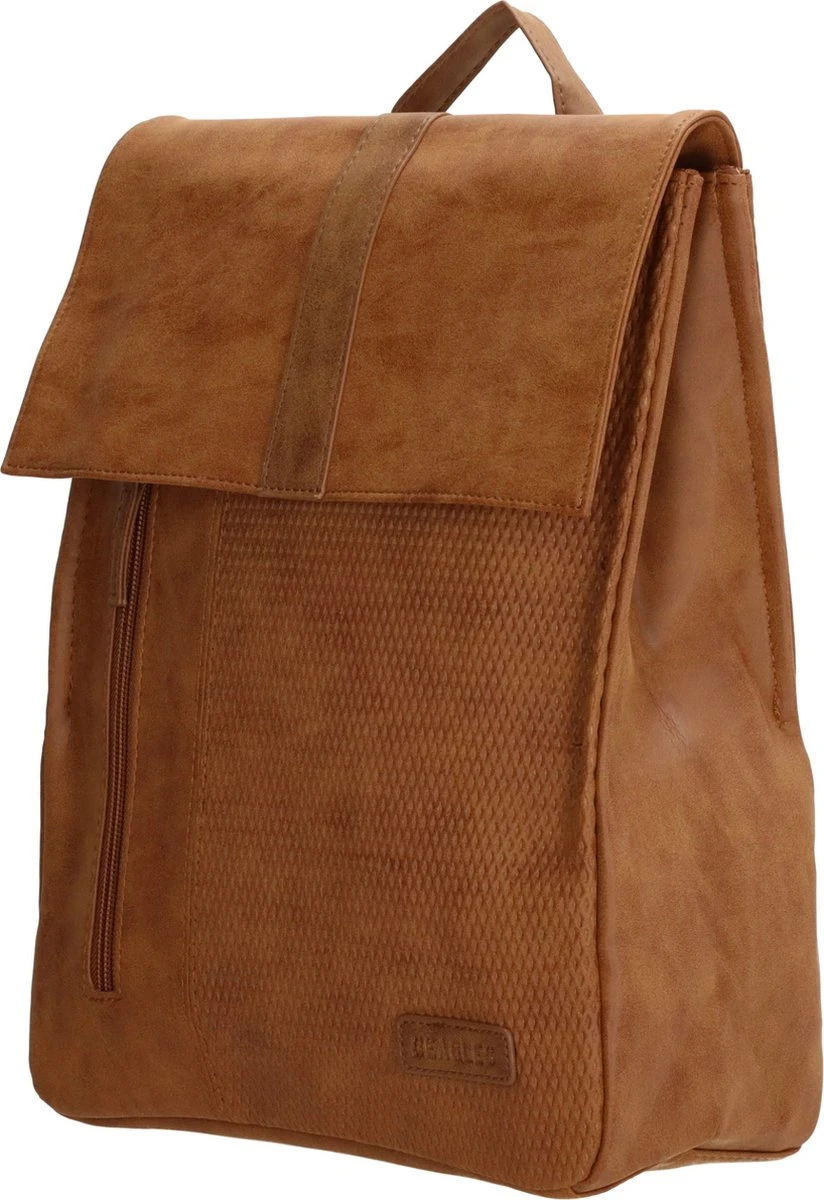 Beagles Brunete Rugzak - Cognac 2 Beagles Brunete Rugzak - Cognac - Afbeelding 2