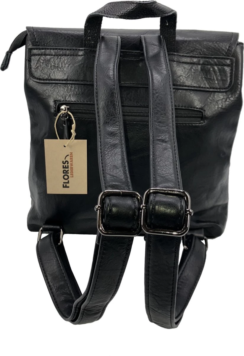 'The Square Bag' Zwart 3 'The Square Bag' Zwart - Afbeelding 3