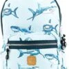 Pick & Pack Shark Rugzak M - Light Blue