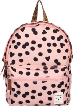Kidzroom Lucky Me - Rugzak - 2 T/m 6 Jaar - Roze - Stippen