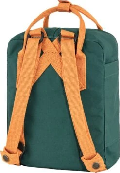 Fjallraven Fjällräven Kånken Mini Unisex Rugzak - Arctic Green-Spicy Orange 10 Fjallraven Fjällräven Kånken Mini Unisex Rugzak - Arctic Green-Spicy Orange -Schoolbenodigdheden 834x1200 10