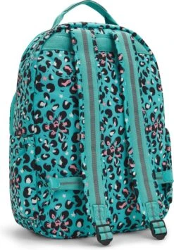 Kipling Seoul Rugzak - Leopard Flower -Schoolbenodigdheden 836x1200 8