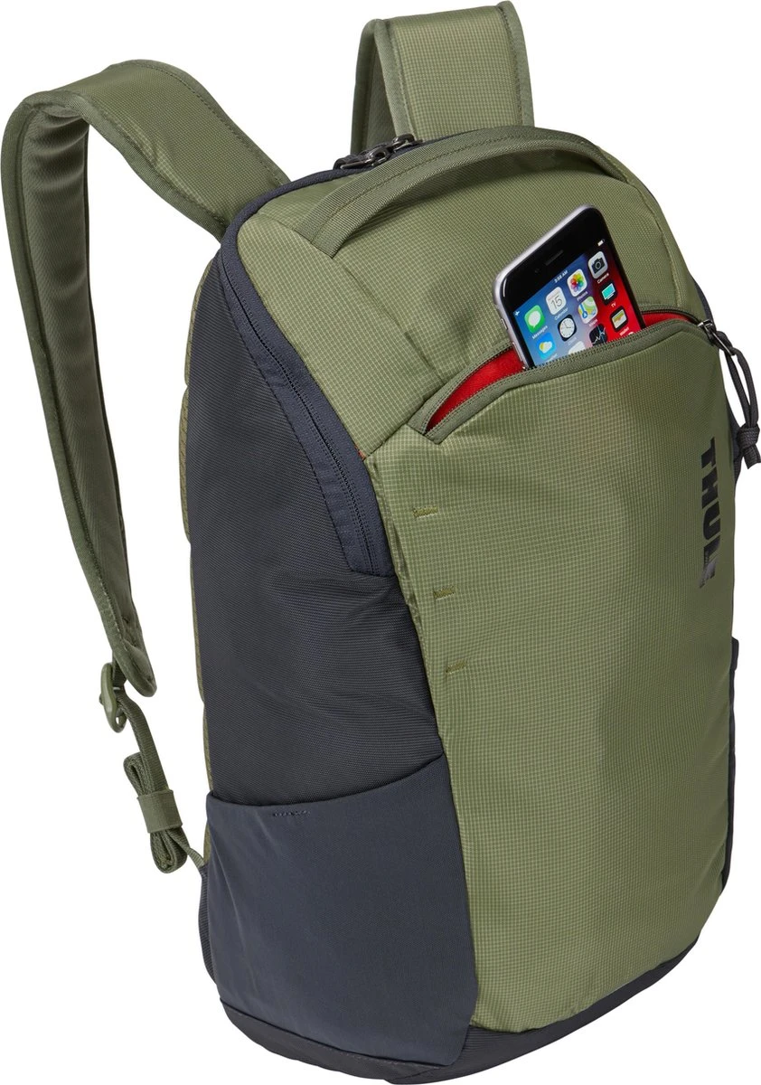 Thule EnRoute Backpack 14L - Laptop Rugzak 13 Inch - Olijfgroen 8 Thule EnRoute Backpack 14L - Laptop Rugzak 13 Inch - Olijfgroen - Afbeelding 8