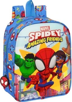 Spidey, Amazing Friends - Peuterrugzak - 27 X 22 X 10 Cm - Polyester