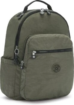 Kipling SEOUL Rugzak, 27 Liter, 15 Inch Laptopvak - Green Moss 12 Kipling SEOUL Rugzak, 27 Liter, 15 Inch Laptopvak - Green Moss -Schoolbenodigdheden 851x1200 18