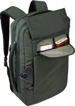 Thule Paramount Convertible - Laptoptas Rugzak 15 Inch - Racing Green -Schoolbenodigdheden 851x1200 22