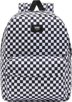 Vans MN Old Skool Check B Rugzak - Black/White 12 Vans MN Old Skool Check B Rugzak - Black/White -Schoolbenodigdheden 854x1200 12
