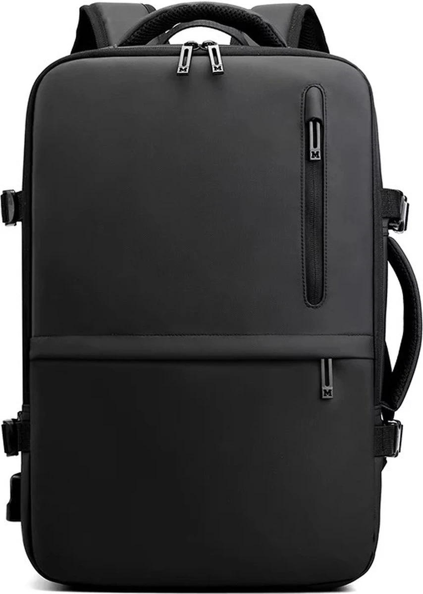 Merkloos Zakelijke Multifunctionele Rugzak/Schouder - Uitbreidbaar- Extra Ruimte -17 Inch Laptop Vak - USB Poort - Voor Werk,School,Reizen - Waterdichte Tas Voor Heren/Dames - Backpack - Zwart 6 Merkloos Zakelijke Multifunctionele Rugzak/Schouder - Uitbreidbaar- Extra Ruimte -17 Inch Laptop Vak - USB Poort - Voor Werk,School,Reizen - Waterdichte Tas Voor Heren/Dames - Backpack - Zwart - Afbeelding 6