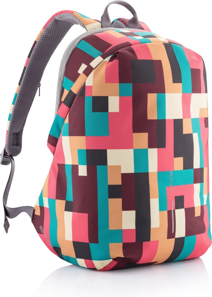XD Design Bobby Soft Art - Anti-Diefstal Rugzak 16 Liter - Geometric 13 XD Design Bobby Soft Art - Anti-Diefstal Rugzak 16 Liter - Geometric - Afbeelding 13