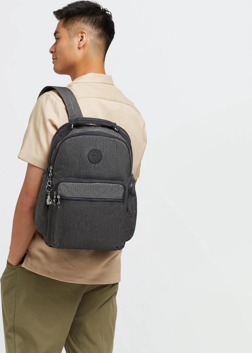 Kipling OSHO Rugzak, 25 Liter - Black Peppery 6 Kipling OSHO Rugzak, 25 Liter - Black Peppery - Afbeelding 6