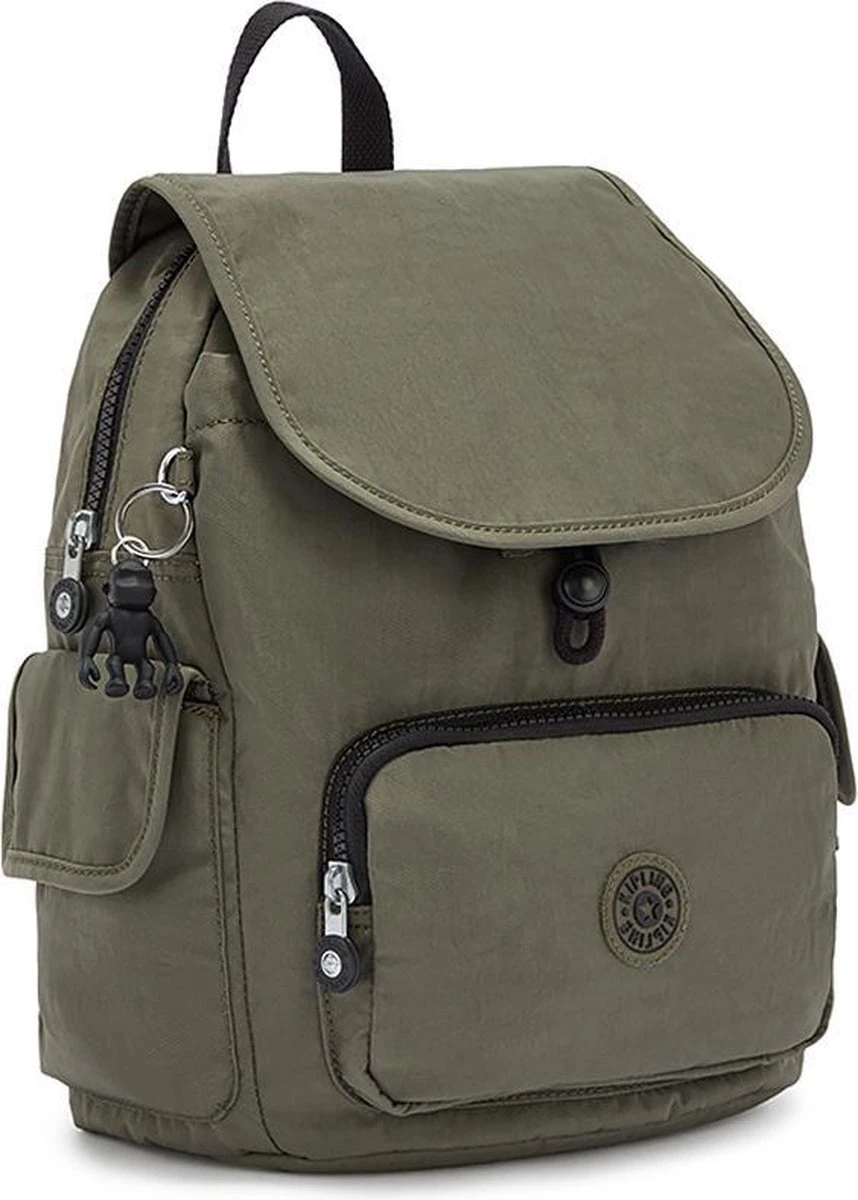 Kipling CITY PACK S Rugzak, 13 Liter - Green Moss 4 Kipling CITY PACK S Rugzak, 13 Liter - Green Moss - Afbeelding 4