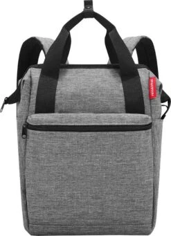 Reisenthel Allrounder R Schouder/ Rugtas - Maat R - 12L - Twist Silver Grijs -Schoolbenodigdheden 868x1200 10