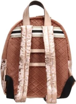 Zebra Rugzak Flower Gold Metalic (s) + Armbandje -Schoolbenodigdheden 868x1200 21