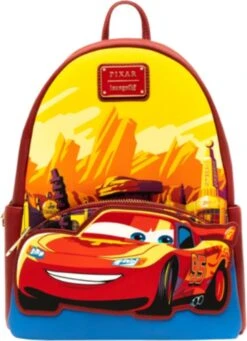Disney Pixar Loungefly Backpack Cars Lightning McQueen