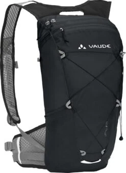 VAUDE Uphill 9 LW Rugzak - Black - 0,360 Kg - 9 L - Lichtgewicht Gesiliconiseerd Materiaal - Ademende Schouderriemen