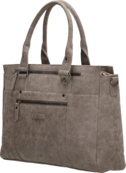 Enrico Benetti Nikki 66518 Laptoptas Met 14" Laptopvak En Tabletvak - Grijs -Schoolbenodigdheden 871x1200 9