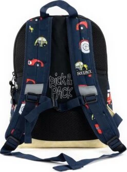 Pick & Pack Auto’s - Rugzak - Donkerblauw - Maat M -Schoolbenodigdheden 881x1200