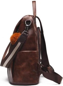 Dames Anti-diefstal Rugzak Schoudertas Vrije Tijd Schooltas Anti Diefstal PU-leer -Schoolbenodigdheden 881x1200 9