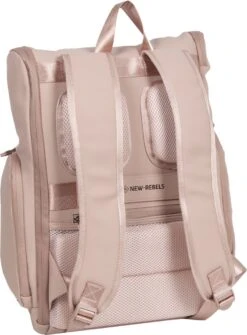 New Rebels® William - Rugtas - Roze - Waterafstotend - 15.6151413121087 - 28x15x43cm - Rugzak / Backpack -Schoolbenodigdheden 885x1200 5