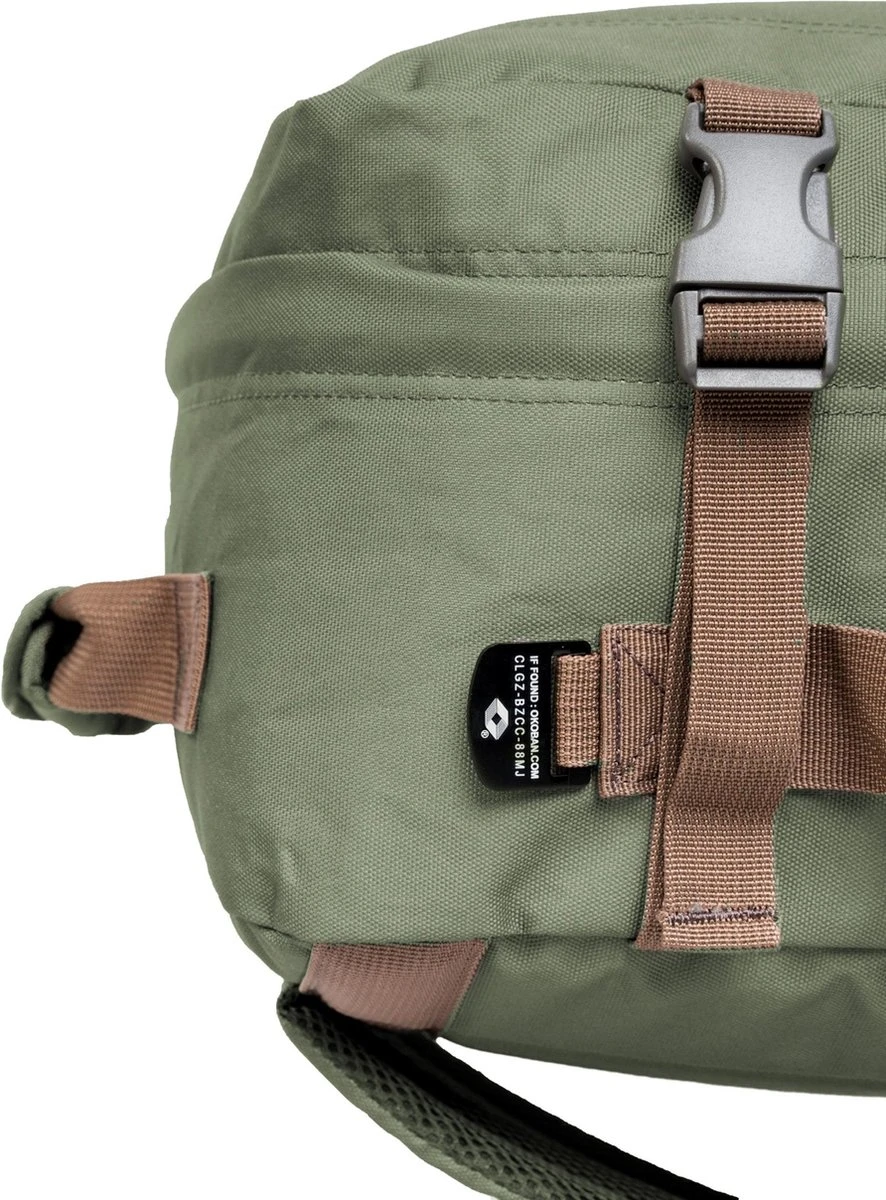 CabinZero Classic 28L Ultra Light Bag Georgian Khaki 13 CabinZero Classic 28L Ultra Light Bag Georgian Khaki - Afbeelding 13
