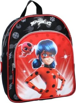 Miraculous Ladybug Love And Courage Rugzak - Zwart -Schoolbenodigdheden 886x1200 9