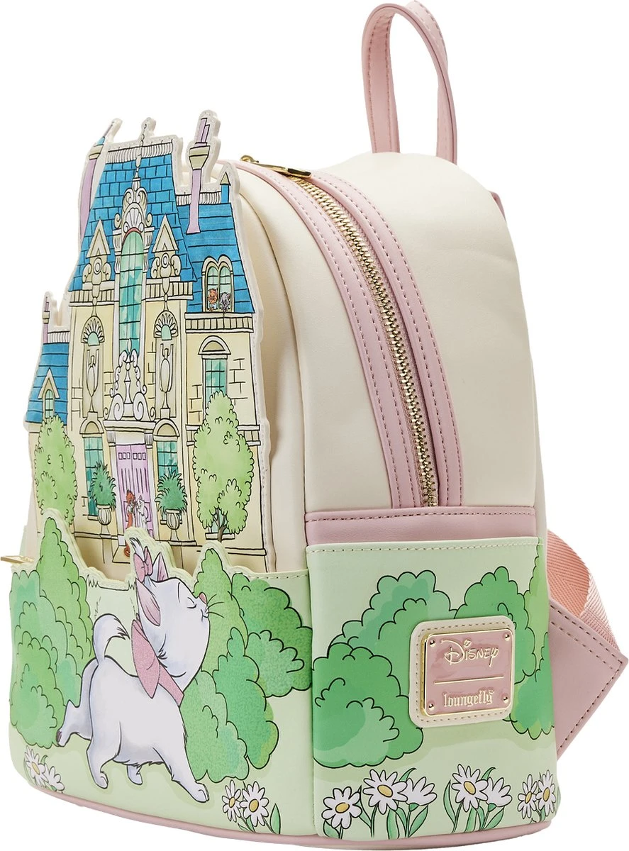 Disney Loungefly Backpack The Aristocats Marie House 2 Disney Loungefly Backpack The Aristocats Marie House - Afbeelding 2