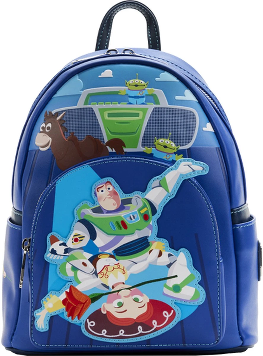 Disney Pixar Loungefly Backpack Toy Story Jessie & Buzz 1 Disney Pixar Loungefly Backpack Toy Story Jessie & Buzz
