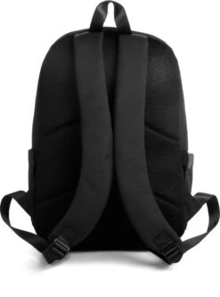 YLX Finch Rugzak. Zwart. Recyceld Rpet Materiaal. Gerecyclede Plastic Flessen - Eco Friendly. Volwassenen - Tieners - Middelbare Scholieren - Jongens - Meisjes. 14" Laptop Sleeve. Backpack - Schooltas - Rugzak -Schoolbenodigdheden 890x1200 6