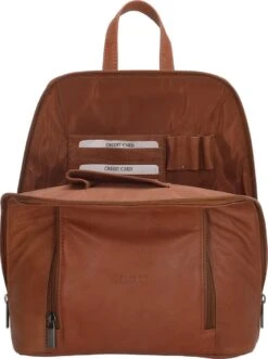 Beagles Santa Lucia Rugzak - Cognac -Schoolbenodigdheden 895x1200 14