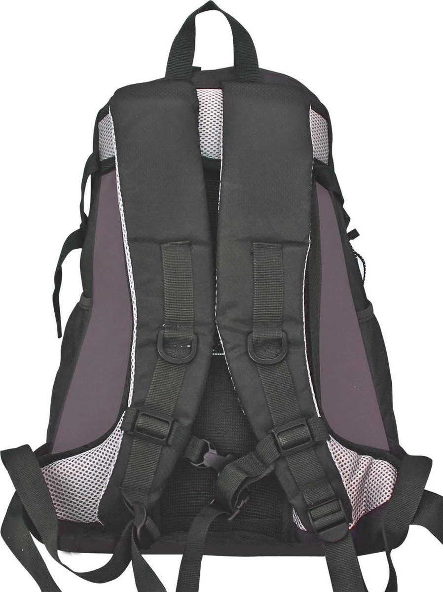 Abbey Outdoor Rugzak Aero-Fit - Summit 30L - Zwart/Antraciet/Rood 4 Abbey Outdoor Rugzak Aero-Fit - Summit 30L - Zwart/Antraciet/Rood - Afbeelding 4