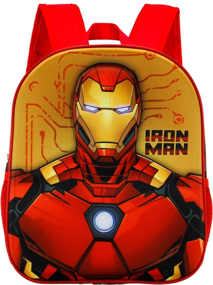 Marvel Avengers - Iron Man - 3D Rugzak 3 Marvel Avengers - Iron Man - 3D Rugzak - Afbeelding 3