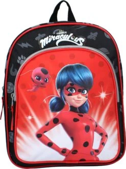 Miraculous Ladybug Love And Courage Rugzak - Zwart -Schoolbenodigdheden 901x1200 10