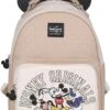 DISNEY Mickey Mouse And Friends - Beige Rugzak Met Reliëf En Een Handvat